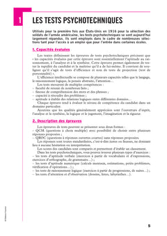 Tous les tests psychotechniques, mémoire, intelligence, aptitude, logique, observation - Concours
