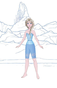 La Reine des neiges 2 - bloc à spirale