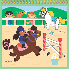 Mes dessins magiques - Chevaux et poneys
