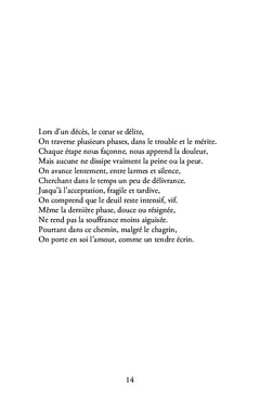 Au creux de ton absence