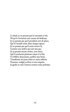Au creux de ton absence