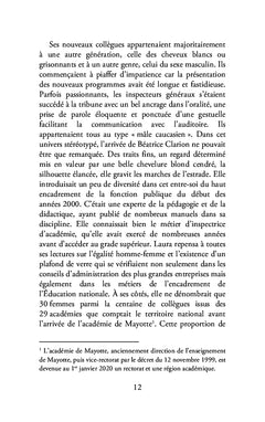 L'envers de l'école