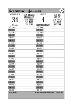 Agenda du Tarot 2026