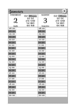 Agenda du Tarot 2026