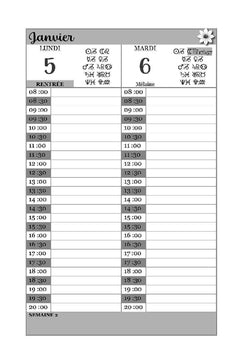 Agenda du Tarot 2026