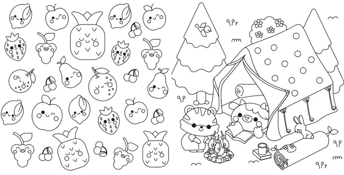 Coloriages mes petits amis - Si bien au soleil !