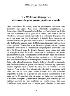 50 Histoires qui valent de l'or