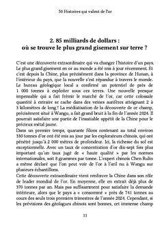 50 Histoires qui valent de l'or