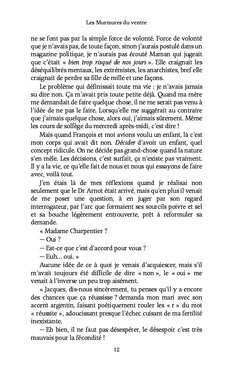 Les Murmures du ventre