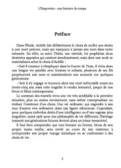 L'Empreinte : une histoire du temps