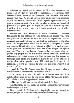 L'Empreinte : une histoire du temps