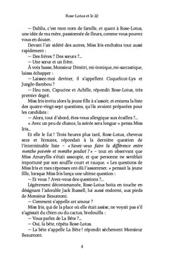 Rose-Lotus et le 22