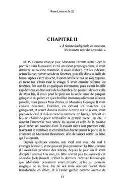 Rose-Lotus et le 22