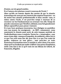 L'aube que personne ne voyait naître