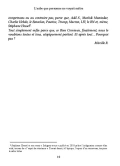 L'aube que personne ne voyait naître