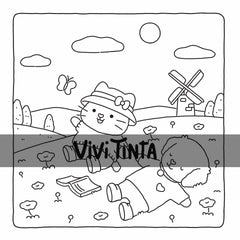 Ma petite pause cosy - Vivi Tinta - Coloriages chaleureux au coin du feu - Cosy colo