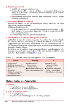 Protocoles en Gynécologie Obstétrique