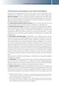 Psychothérapies des traumatismes psychiques