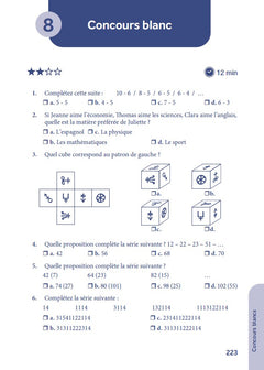 Tests de logique et psychotechniques - 2026-2027