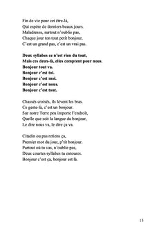 Cinquante-six envies soudaines pêle-mêle