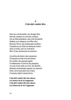 Cinquante-six envies soudaines pêle-mêle