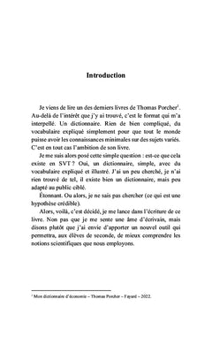 Le dictionnaire des SVT
