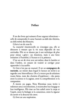 Maturité émotionnelle