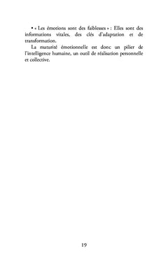 Maturité émotionnelle