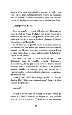 Dictionnaire français/français - Dictionnaire de la langue française démantelée