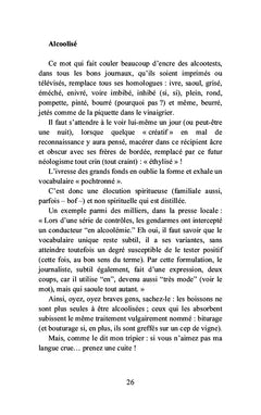 Dictionnaire français/français - Dictionnaire de la langue française démantelée