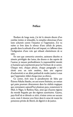 Le carnet de Sabu