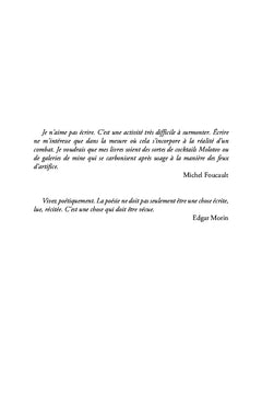 Il fait si froid quand on est assis et que les souliers trempent dans la neige