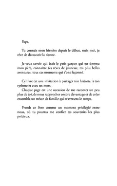 Papa Marc, je veux lire ton histoire