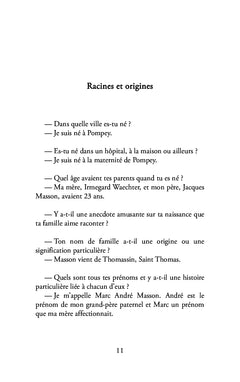 Papa Marc, je veux lire ton histoire
