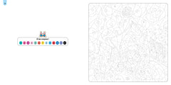 Mes petits amis - Coloriages mystères - Les beaux jours