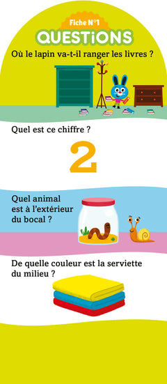Les Incollables - 180 quiz pour réviser - De la PS à la MS - 3/4 ans