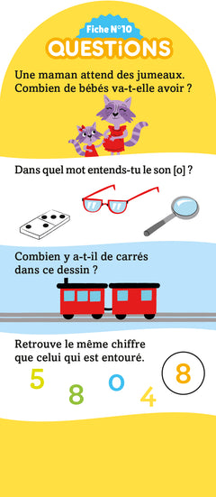 Les Incollables - 180 quiz pour réviser - De la MS à la GS - 4/5 ans