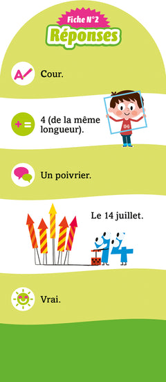 Les Incollables - 250 quiz pour réviser - Du CP au CE1 - 6/7 ans