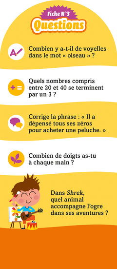 Les Incollables - 250 quiz pour réviser - Du CP au CE1 - 6/7 ans