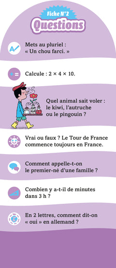 Les Incollables - 350 quiz pour réviser - Du CE2 au CM1 - 8/9 ans