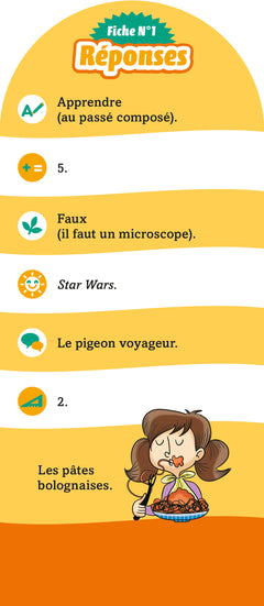 Les Incollables - 350 quiz pour réviser - Du CM1 au CM2 - 9/10 ans