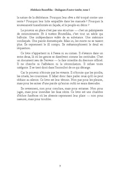 Abdelaziz Bouteflika - Dialogues d'outre-tombe, tome I