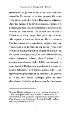 Nina, sept ans et demi, poussière d'étoiles