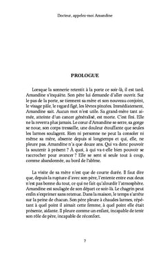 Docteur, appelez-moi Amandine