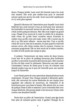 Après nous, il y aura encore des fleurs