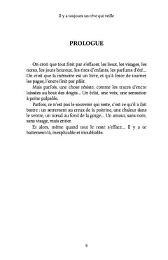 Il y a toujours un rêve qui veille