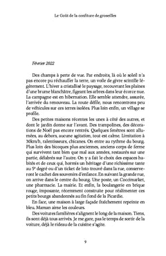 Le Goût de la confiture de groseilles