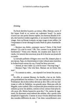 Le Goût de la confiture de groseilles
