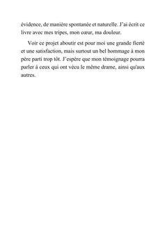Papa, le jour où ma vie s'est arrêtée