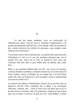 Ma mère m'avait pourtant dit de ne jamais parler aux inconnus...
